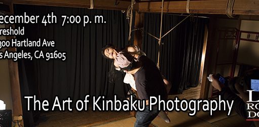 Rope Class Dec 4th, The Art of Kinbaku Photography