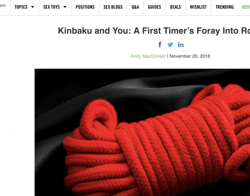 Kinkly Review of LA Rope (Intro Class)